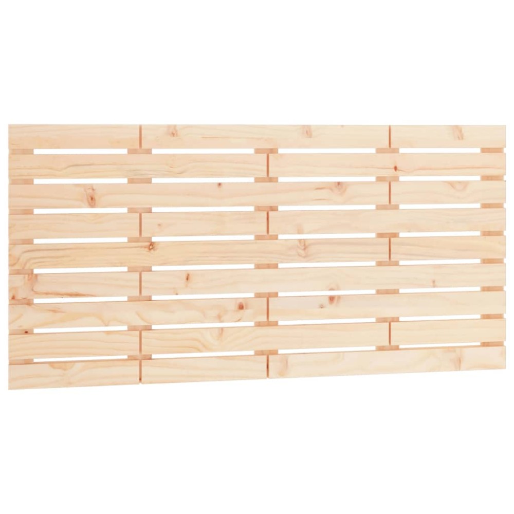 vidaXL Tăblie de pat pentru perete, 146x3x63 cm, lemn masiv de pin