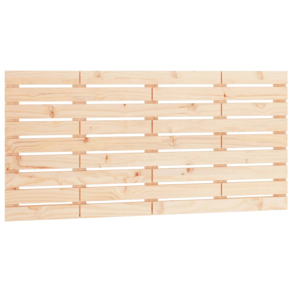 vidaXL Tăblie de pat pentru perete, 156x3x63 cm, lemn masiv de pin