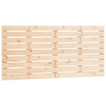 vidaXL Tăblie de pat pentru perete, 156x3x63 cm, lemn masiv de pin