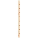 vidaXL Tăblie de pat pentru perete, 156x3x63 cm, lemn masiv de pin