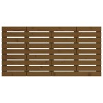 vidaXL Tăblie de pat pentru perete, maro miere, 156x3x63 cm, lemn pin vidaXL Tăblie de pat pentru perete, maro miere, 156x3x63 cm, lemn pin