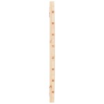 vidaXL Tăblie de pat pentru perete, 81x3x63 cm, lemn masiv de pin