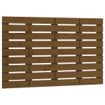 vidaXL Tăblie de pat pentru perete, maro miere, 81x3x63 cm, lemn pin vidaXL Tăblie de pat pentru perete, maro miere, 81x3x63 cm, lemn pin