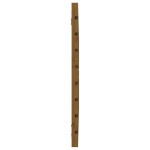 vidaXL Tăblie de pat pentru perete, maro miere, 81x3x63 cm, lemn pin vidaXL Tăblie de pat pentru perete, maro miere, 81x3x63 cm, lemn pin