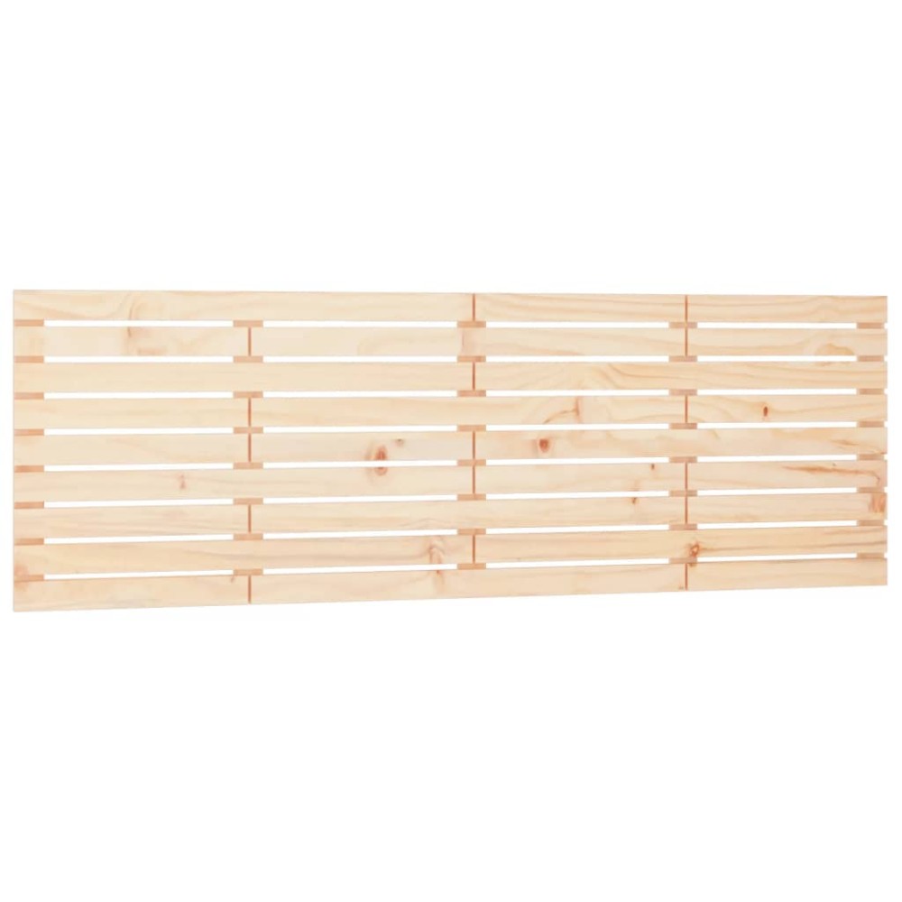 vidaXL Tăblie de pat pentru perete, 166x3x63 cm, lemn masiv de pin