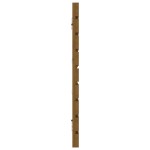 vidaXL Tăblie de pat pentru perete, maro miere, 166x3x63 cm, lemn pin