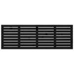 vidaXL Tăblie de pat pentru perete, negru, 166x3x63 cm, lemn masiv pin vidaXL Tăblie de pat pentru perete, negru, 166x3x63 cm, lemn masiv pin