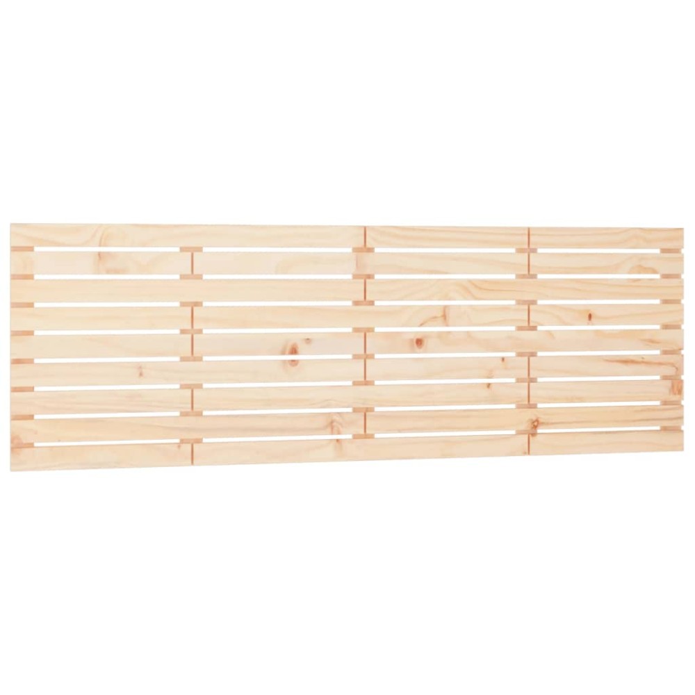 vidaXL Tăblie de pat pentru perete, 186x3x63 cm, lemn masiv de pin