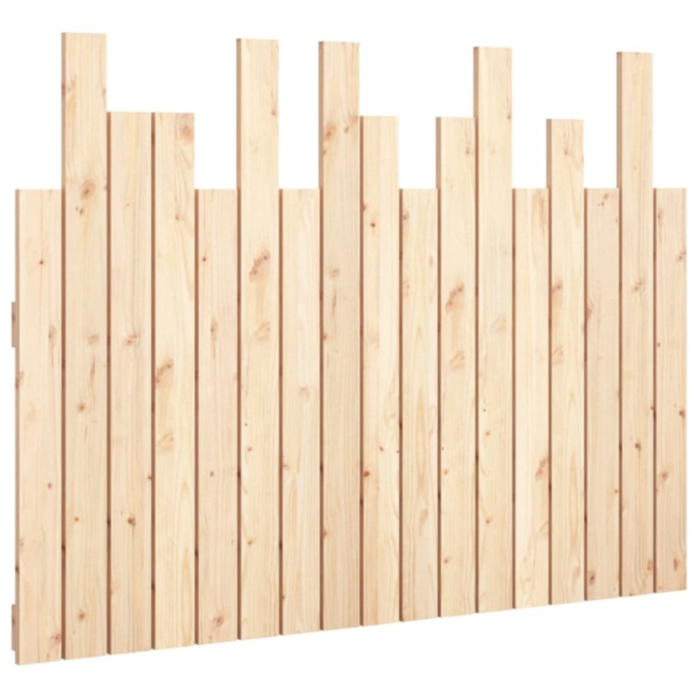 vidaXL Tăblie de pat pentru perete, 108x3x80 cm, lemn masiv de pin