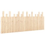 vidaXL Tăblie de pat pentru perete, 204x3x80 cm, lemn masiv de pin vidaXL Tăblie de pat pentru perete, 204x3x80 cm, lemn masiv de pin