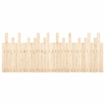 vidaXL Tăblie de pat pentru perete, 204x3x80 cm, lemn masiv de pin vidaXL Tăblie de pat pentru perete, 204x3x80 cm, lemn masiv de pin