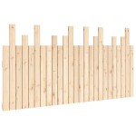vidaXL Tăblie de pat pentru perete, 159,5x3x80 cm, lemn masiv de pin