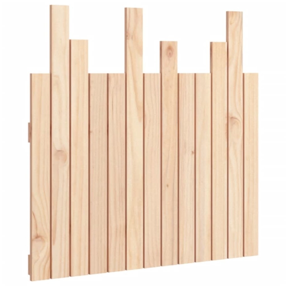 vidaXL Tăblie de pat pentru perete, 82,5x3x80 cm, lemn masiv de pin