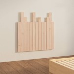 vidaXL Tăblie de pat pentru perete, 82,5x3x80 cm, lemn masiv de pin