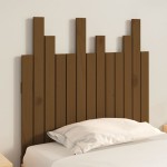 vidaXL Tăblie de pat pentru perete, maro miere, 82,5x3x80 cm, lemn pin vidaXL Tăblie de pat pentru perete, maro miere, 82,5x3x80 cm, lemn pin