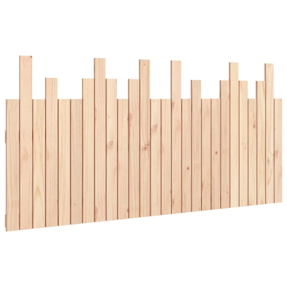 vidaXL Tăblie de pat pentru perete, 166x3x80 cm, lemn masiv de pin