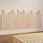 vidaXL Tăblie de pat pentru perete, 185x3x80 cm, lemn masiv de pin vidaXL Tăblie de pat pentru perete, 185x3x80 cm, lemn masiv de pin