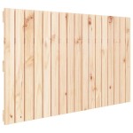 vidaXL Tăblie de pat pentru perete, 108x3x60 cm, lemn masiv de pin