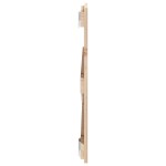 vidaXL Tăblie de pat pentru perete, 108x3x60 cm, lemn masiv de pin