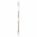 vidaXL Tăblie de pat pentru perete, alb, 108x3x60 cm, lemn masiv pin vidaXL Tăblie de pat pentru perete, alb, 108x3x60 cm, lemn masiv pin
