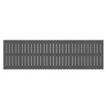 vidaXL Tăblie de pat pentru perete, gri, 204x3x60 cm, lemn masiv pin vidaXL Tăblie de pat pentru perete, gri, 204x3x60 cm, lemn masiv pin