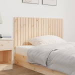 vidaXL Tăblie de pat pentru perete, 127,5x3x60 cm, lemn masiv de pin vidaXL Tăblie de pat pentru perete, 127,5x3x60 cm, lemn masiv de pin