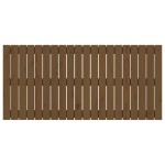 vidaXL Tăblie de pat pentru perete, maro miere, 127,5x3x60 cm vidaXL Tăblie de pat pentru perete, maro miere, 127,5x3x60 cm