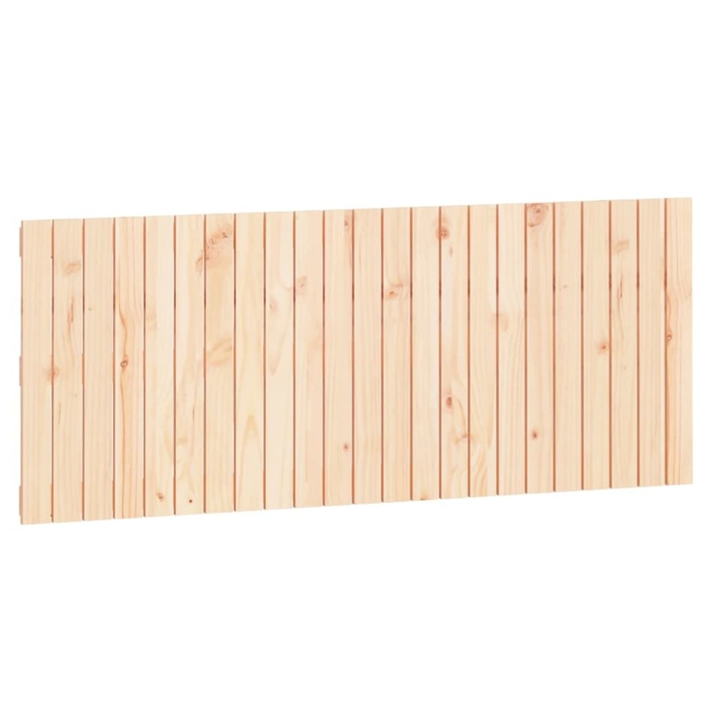 vidaXL Tăblie de pat pentru perete, 147x3x60 cm, lemn masiv de pin
