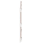 vidaXL Tăblie de pat pentru perete, alb, 147x3x60 cm, lemn masiv pin