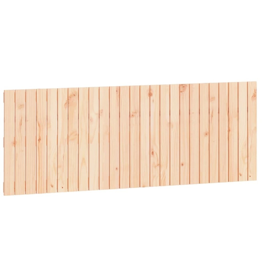vidaXL Tăblie de pat pentru perete, 159,5x3x60 cm, lemn masiv de pin