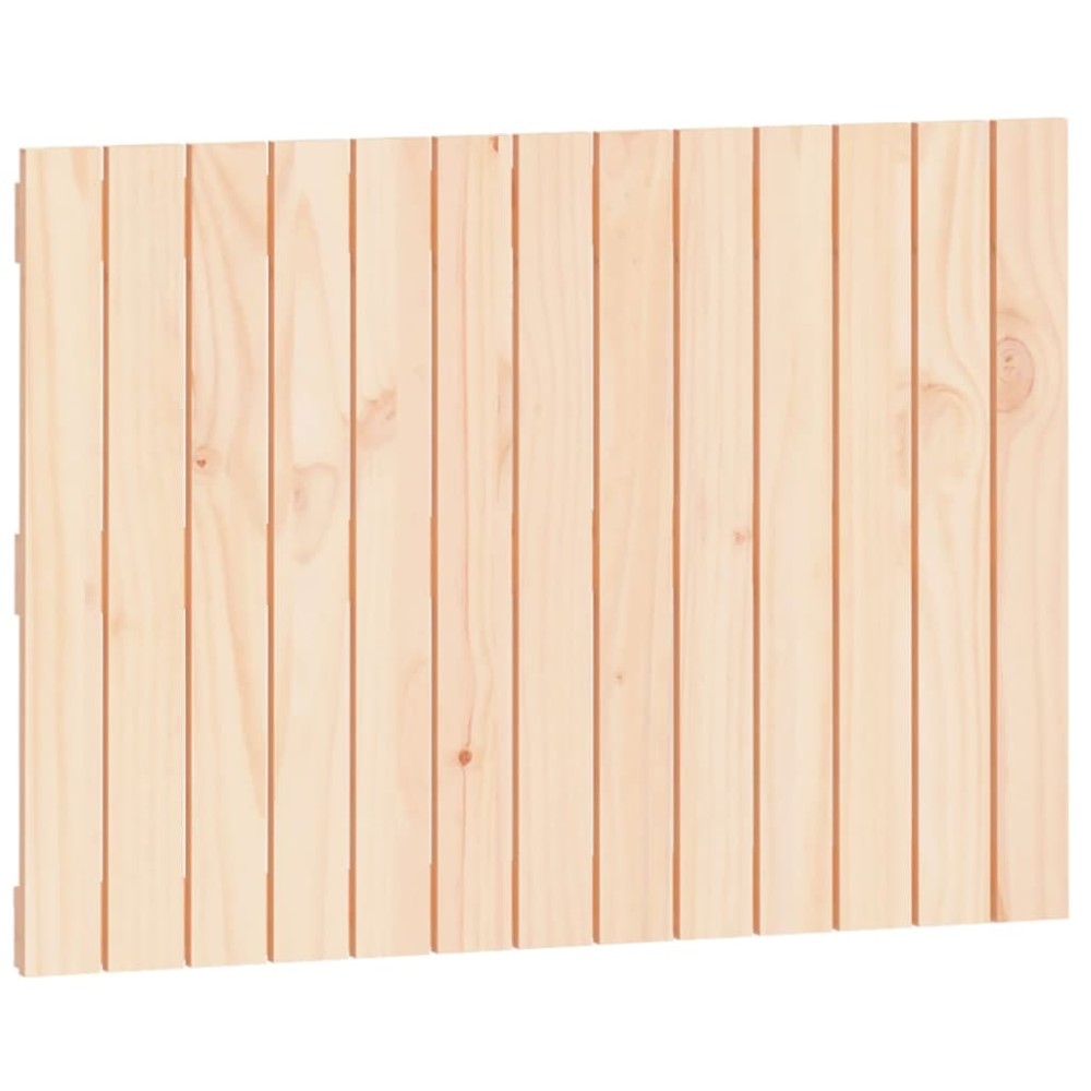 vidaXL Tăblie de pat pentru perete, 82,5x3x60 cm, lemn masiv de pin