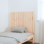 vidaXL Tăblie de pat pentru perete, 82,5x3x60 cm, lemn masiv de pin vidaXL Tăblie de pat pentru perete, 82,5x3x60 cm, lemn masiv de pin