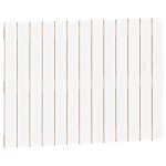 vidaXL Tăblie de pat pentru perete, alb, 82,5x3x60 cm, lemn masiv pin vidaXL Tăblie de pat pentru perete, alb, 82,5x3x60 cm, lemn masiv pin