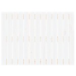 vidaXL Tăblie de pat pentru perete, alb, 82,5x3x60 cm, lemn masiv pin vidaXL Tăblie de pat pentru perete, alb, 82,5x3x60 cm, lemn masiv pin