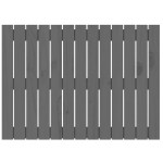 vidaXL Tăblie de pat pentru perete, gri, 82,5x3x60 cm, lemn masiv pin vidaXL Tăblie de pat pentru perete, gri, 82,5x3x60 cm, lemn masiv pin