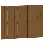 vidaXL Tăblie de pat pentru perete, maro miere, 82,5x3x60 cm vidaXL Tăblie de pat pentru perete, maro miere, 82,5x3x60 cm