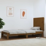 vidaXL Tăblie de pat pentru perete, maro miere, 82,5x3x60 cm vidaXL Tăblie de pat pentru perete, maro miere, 82,5x3x60 cm