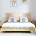 vidaXL Tăblie de pat pentru perete, 166x3x60 cm, lemn masiv de pin