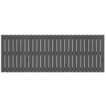 vidaXL Tăblie de pat pentru perete, gri, 166x3x60 cm, lemn masiv pin vidaXL Tăblie de pat pentru perete, gri, 166x3x60 cm, lemn masiv pin
