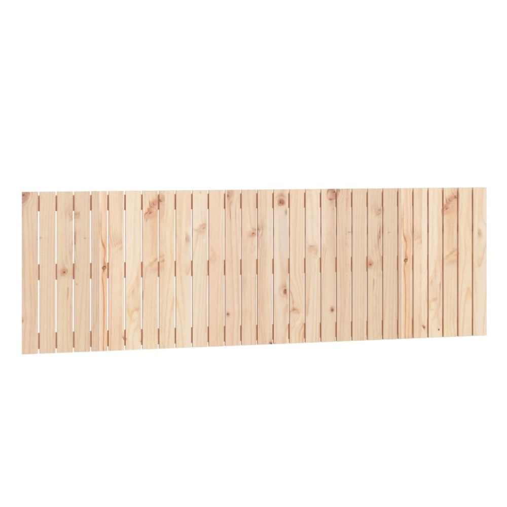vidaXL Tăblie de pat pentru perete, 185x3x60 cm, lemn masiv de pin