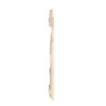 vidaXL Tăblie de pat pentru perete, 185x3x60 cm, lemn masiv de pin