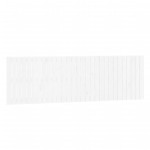 vidaXL Tăblie de pat pentru perete, alb, 185x3x60 cm, lemn masiv pin vidaXL Tăblie de pat pentru perete, alb, 185x3x60 cm, lemn masiv pin