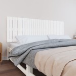 vidaXL Tăblie de pat pentru perete, alb, 185x3x60 cm, lemn masiv pin vidaXL Tăblie de pat pentru perete, alb, 185x3x60 cm, lemn masiv pin