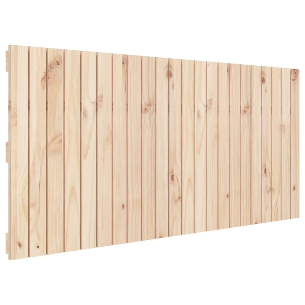 vidaXL Tăblie de pat pentru perete, 140x3x60 cm, lemn masiv de pin