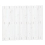 vidaXL Tăblie de pat pentru perete, alb, 108x3x90 cm, lemn masiv pin vidaXL Tăblie de pat pentru perete, alb, 108x3x90 cm, lemn masiv pin
