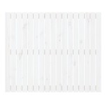 vidaXL Tăblie de pat pentru perete, alb, 108x3x90 cm, lemn masiv pin vidaXL Tăblie de pat pentru perete, alb, 108x3x90 cm, lemn masiv pin