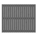 vidaXL Tăblie de pat pentru perete, gri, 108x3x90 cm, lemn masiv pin vidaXL Tăblie de pat pentru perete, gri, 108x3x90 cm, lemn masiv pin