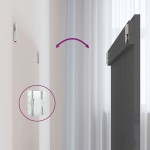 vidaXL Tăblie de pat pentru perete, gri, 108x3x90 cm, lemn masiv pin vidaXL Tăblie de pat pentru perete, gri, 108x3x90 cm, lemn masiv pin
