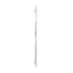 vidaXL Tăblie de pat pentru perete, alb, 204x3x90 cm, lemn masiv pin
