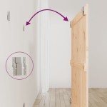 vidaXL Tăblie de pat pentru perete, 95,5x3x90 cm, lemn masiv de pin vidaXL Tăblie de pat pentru perete, 95,5x3x90 cm, lemn masiv de pin